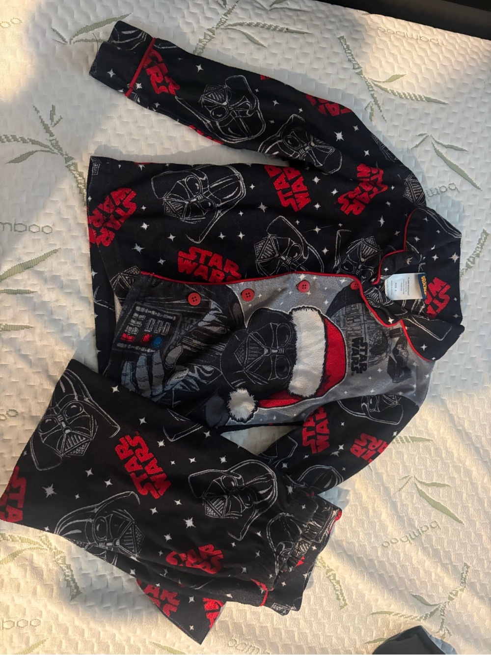 Star Wars Black & Red Darth Vader Holiday Pajamas